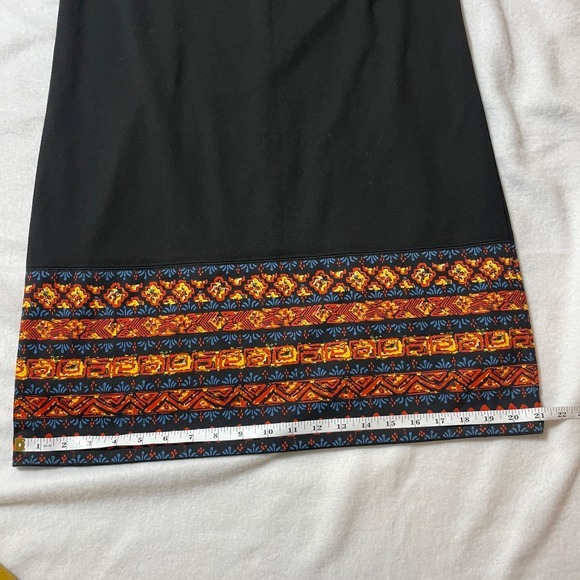 Cato M Aztec Southwestern Grandma LBD Work Office Party Granny Work Office 90s - Picture 9 of 15